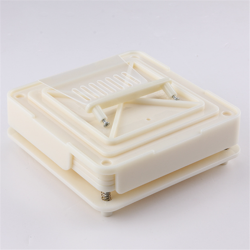 White ABS Manual Capsule Filling Machine | 100-Hole | Size 000#–3#