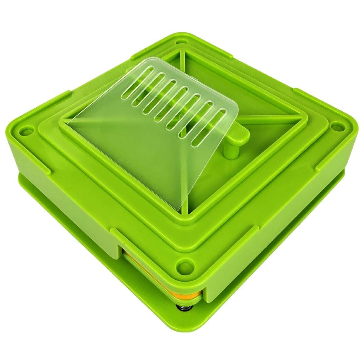 Grass Green ABS Manual Capsule Filling Machine | 100-Hole | Size 000#–3#