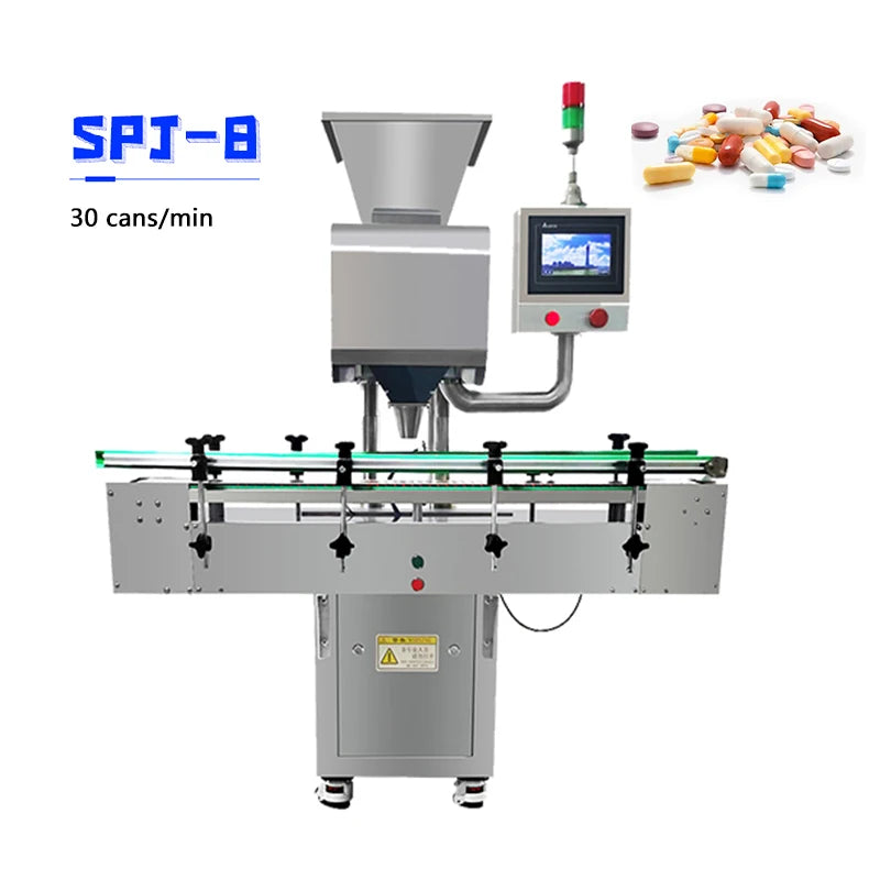 PJ-025 capsule and tablet counter with conveyor, product view 1