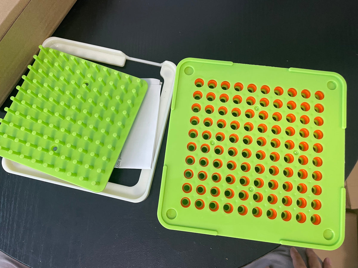 Grass Green ABS Manual Capsule Filling Machine | 100-Hole | Size 000#–3#