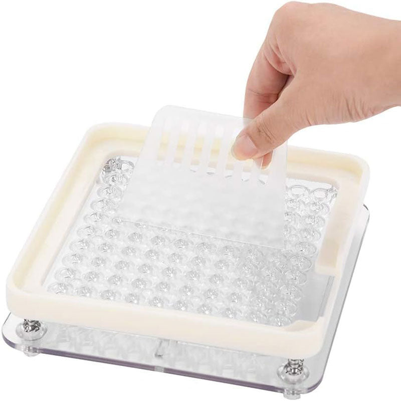 Acrylic Manual Capsule Filling Machine | 100-Hole | Size 000#–5#