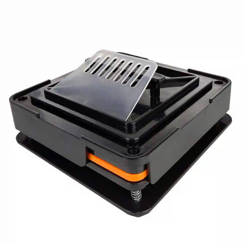 Black ABS Manual Capsule Filling Machine | 100-Hole | Size 000#–3#