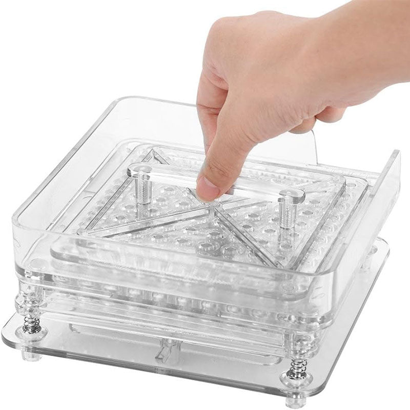 Acrylic Manual Capsule Filling Machine | 100-Hole | Size 000#–5#