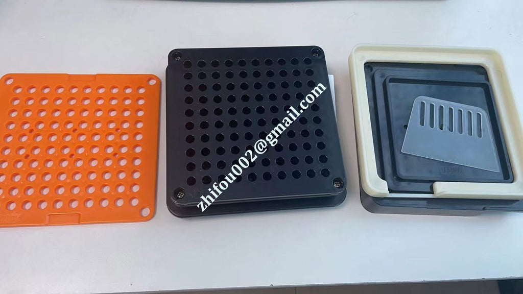 Black ABS Manual Capsule Filling Machine | 100-Hole | Size 000#–3#
