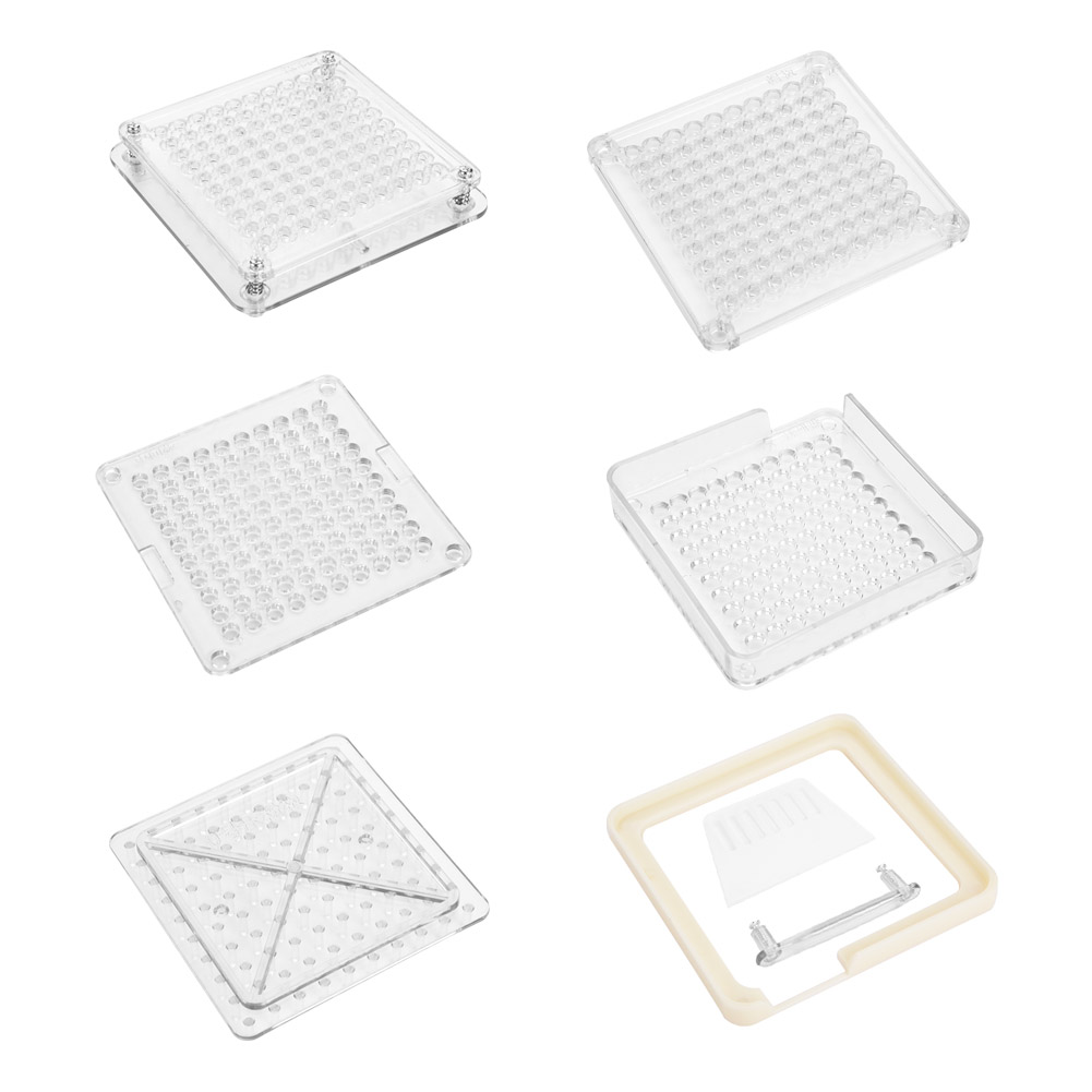 Acrylic Manual Capsule Filling Machine | 100-Hole | Size 000#–5#