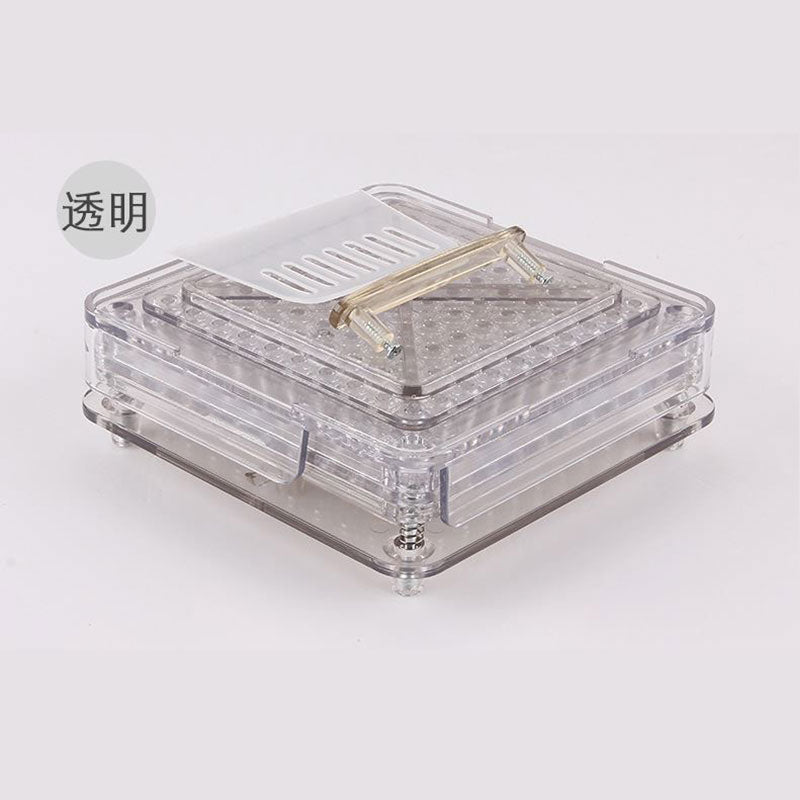 Acrylic Manual Capsule Filling Machine | 100-Hole | Size 000#–5#