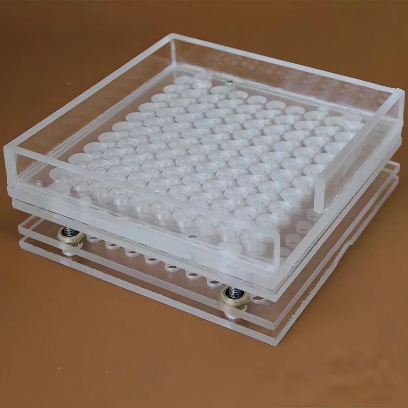 Acrylic Manual Capsule Filling Machine | 100-Hole | Size 000#–5#
