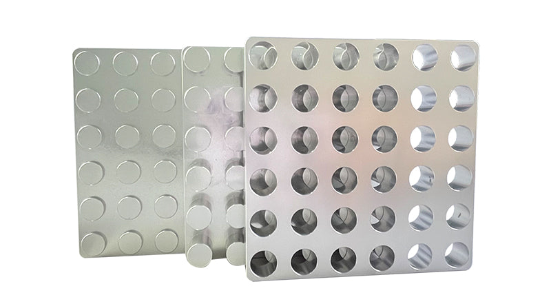 Food-Grade Stainless Steel Tablet Press Die Set 36-Hole | Kit