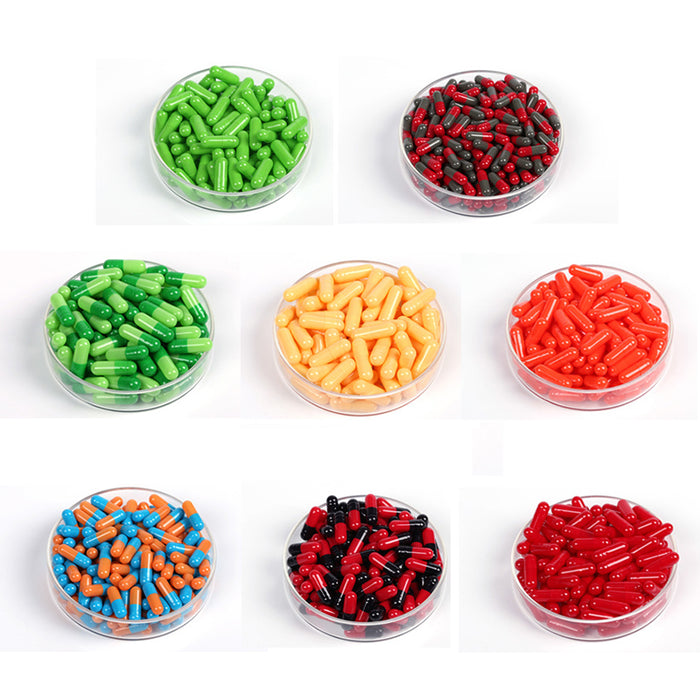 Empty Capsule Shells | Gelatin & Plant-Based | Multiple Sizes