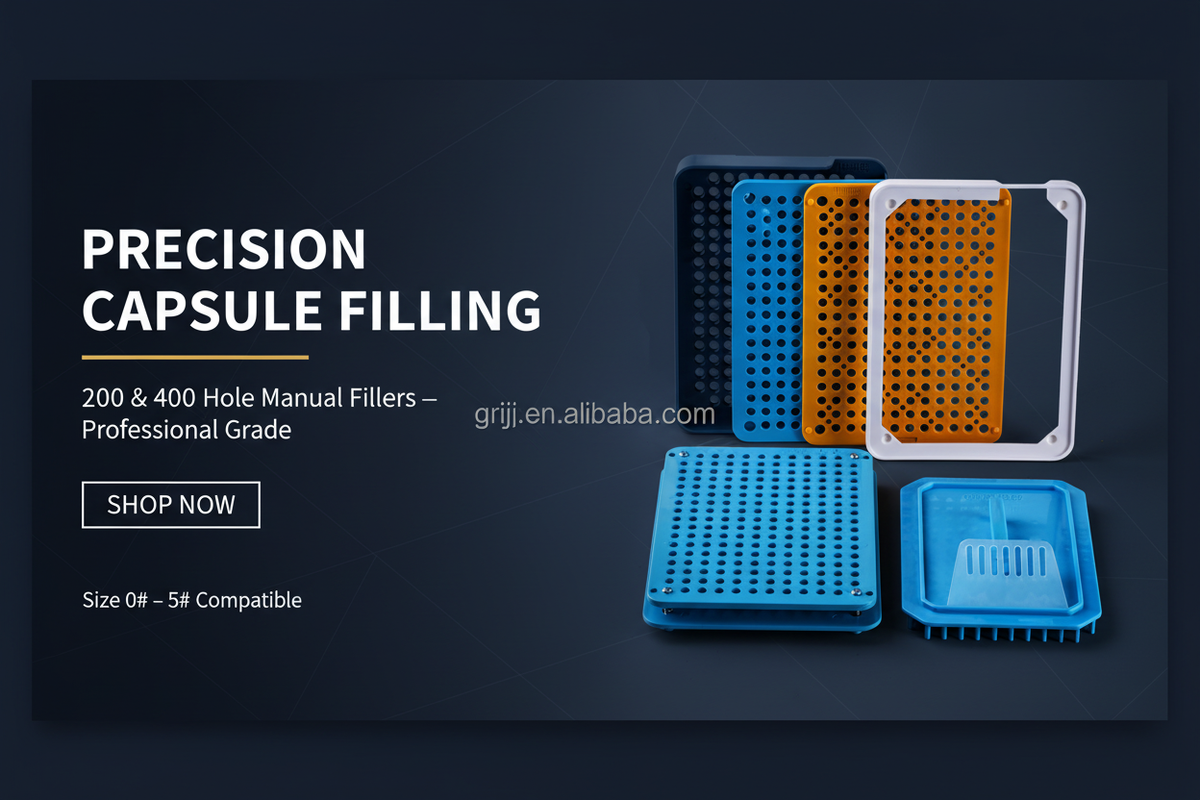 Banner 1 – Precision Capsule Filling
