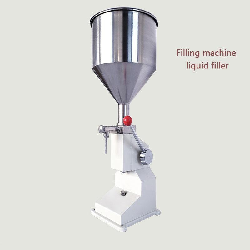 PJ-001 Stainless Steel Liquid Filling Machine, 5–50 mL