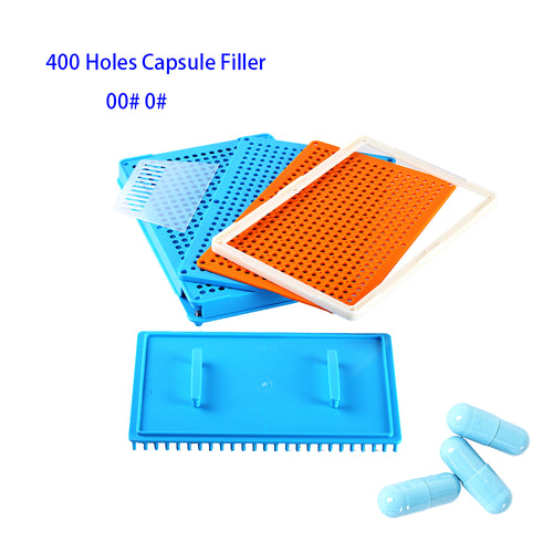400-hole capsule filling machine full set - blue