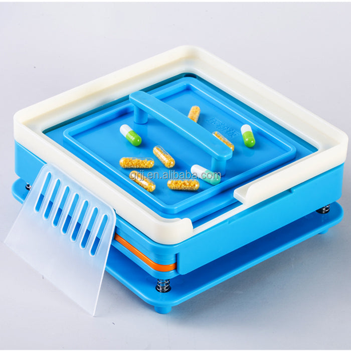 Manual Capsule Filling Tray Set | 100, 200 & 400 Holes | ABS