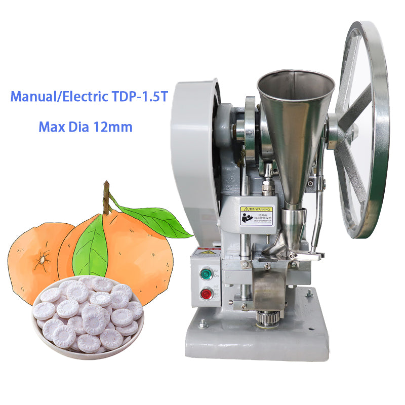TDP-5 Single Punch Tablet Press Machine | Desktop Electric Tablet Maker for Lab & Small Batch Production