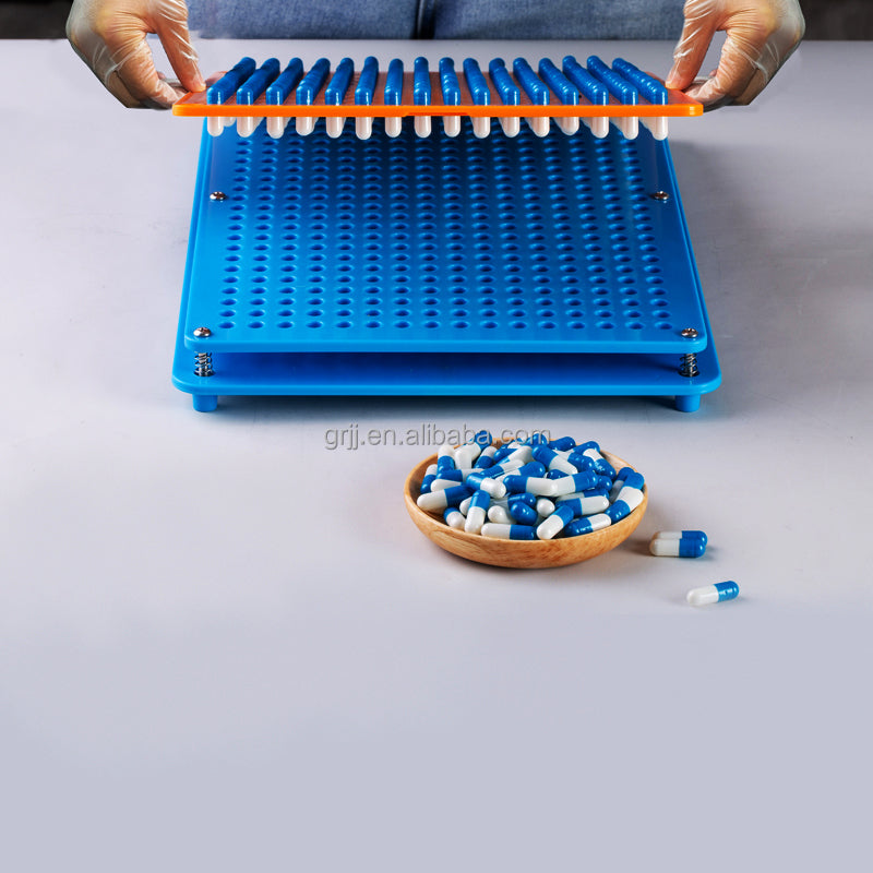 400-hole capsule filler product detail view
