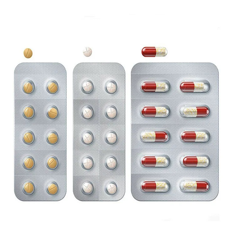 Tablet and capsule blister pack examples