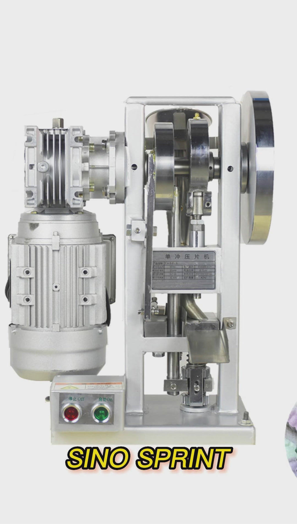 THDP-6 Desktop Single Punch Tablet Press | 60 kN | 20 mm