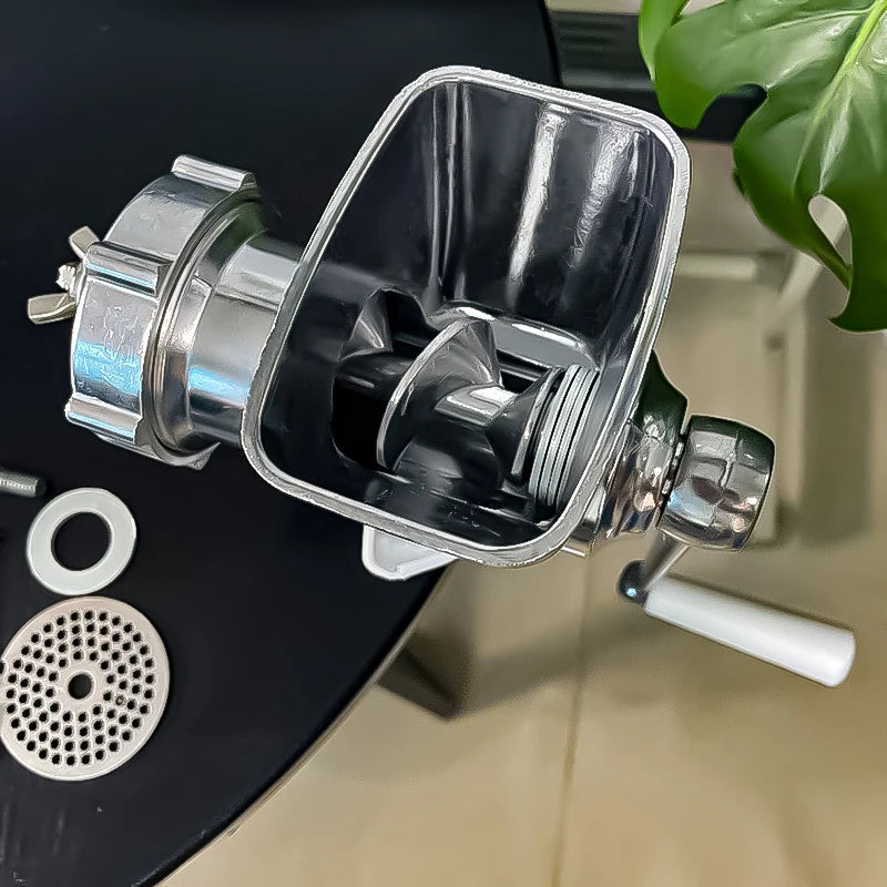 SP-PF60-Y pellet plate and hand crank