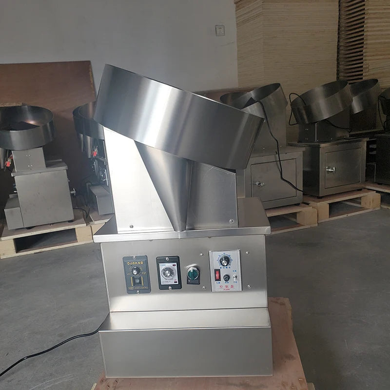 TC-400 stainless steel counter in workshop