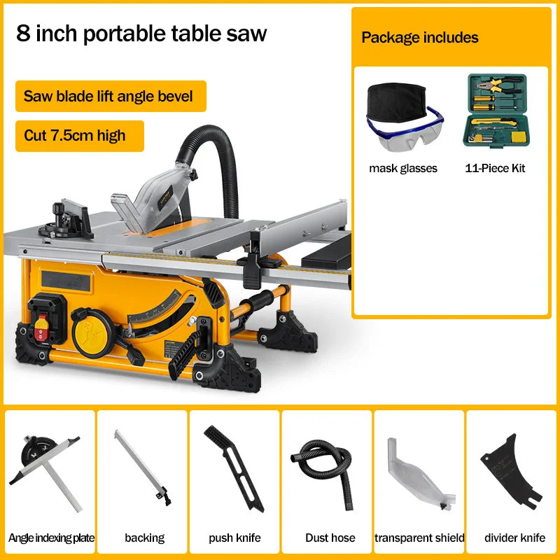 Sprint YP-J215-Z 1500 W woodworking table saw